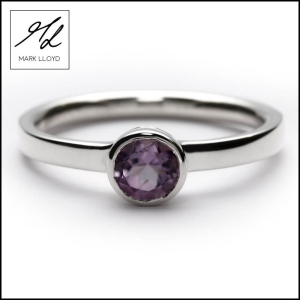 PALE AMETHYST STACKING RING